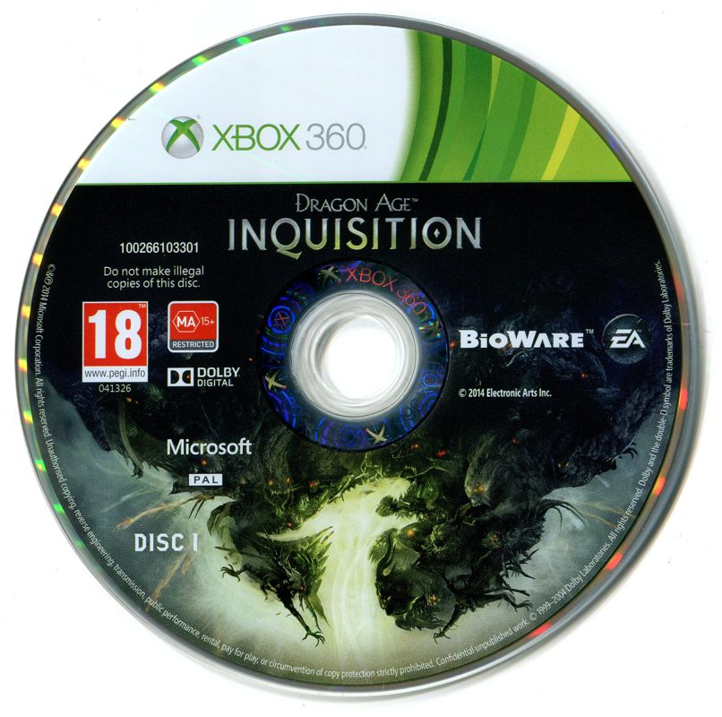 Dragon Age: Inquisition Deluxe Edition box art for Xbox 360